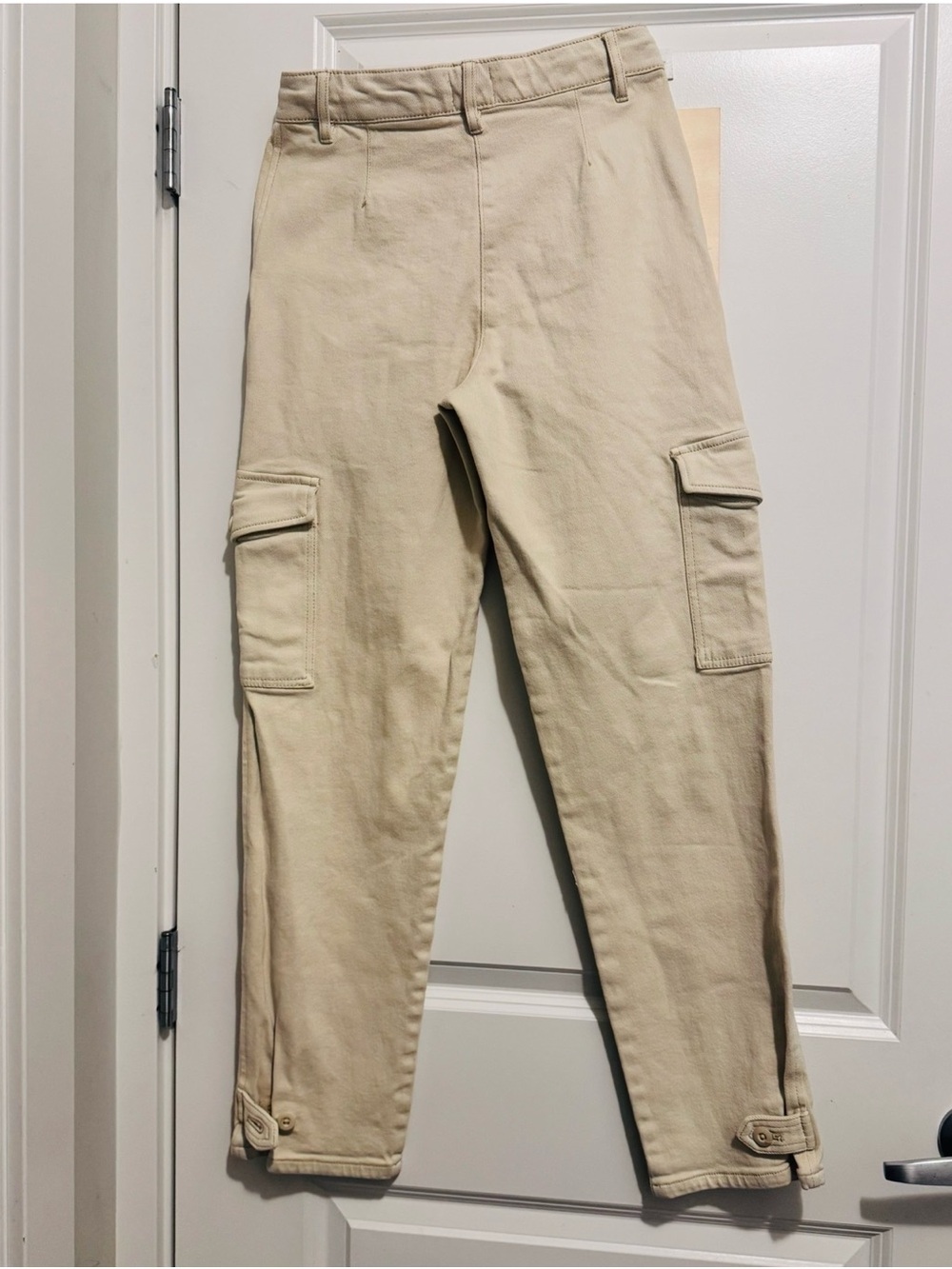 Wilfred Khaki Cargo Pants with Flap Pockets